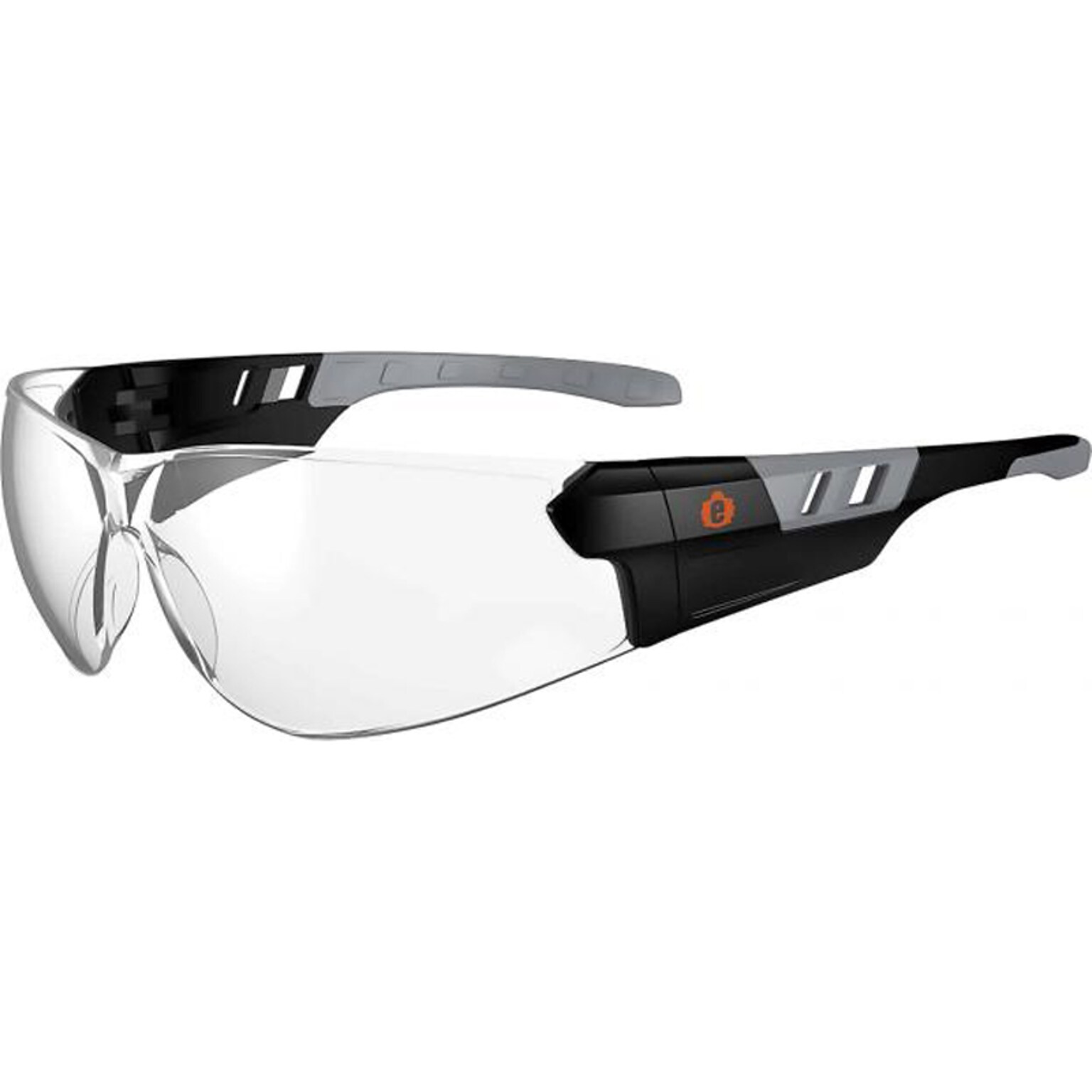 Ergodyne Skullerz SAGA Safety Glasses, Frameless, Clear Lens (59100)