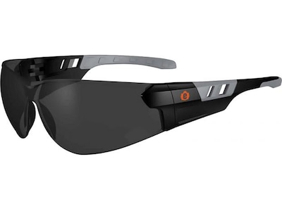 Ergodyne Skullerz SAGA Safety Glasses, Frameless, Smoke Lens (59130)