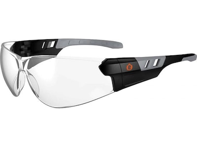 Ergodyne Skullerz SAGA Anti-Fog Safety Glasses, Frameless, Clear Lens (59103)