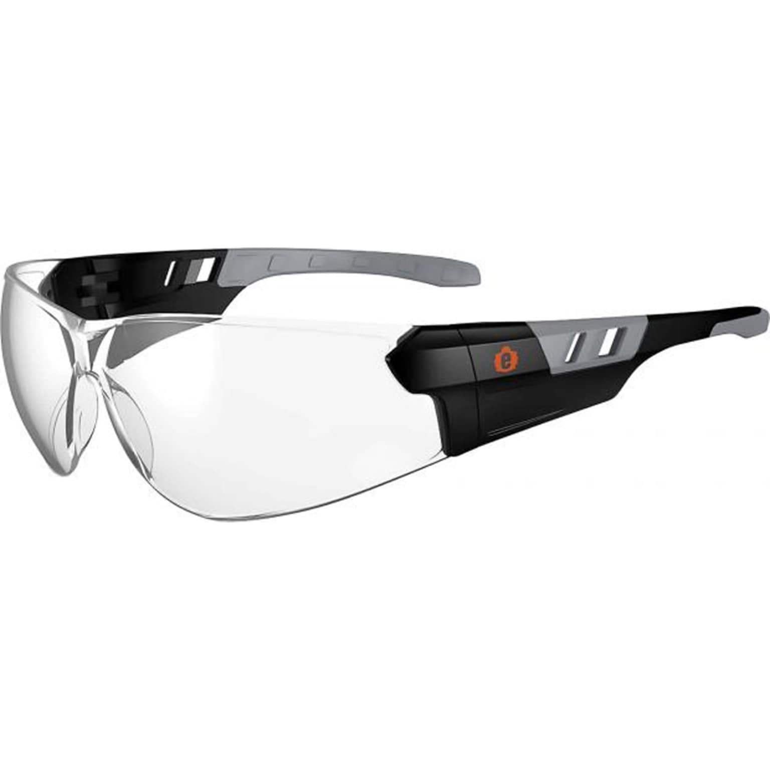Ergodyne Skullerz SAGA Anti-Fog Safety Glasses, Frameless, Clear Lens (59103)