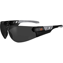 Ergodyne Skullerz SAGA Anti-Fog Safety Glasses, Frameless, Smoke Lens (59133)