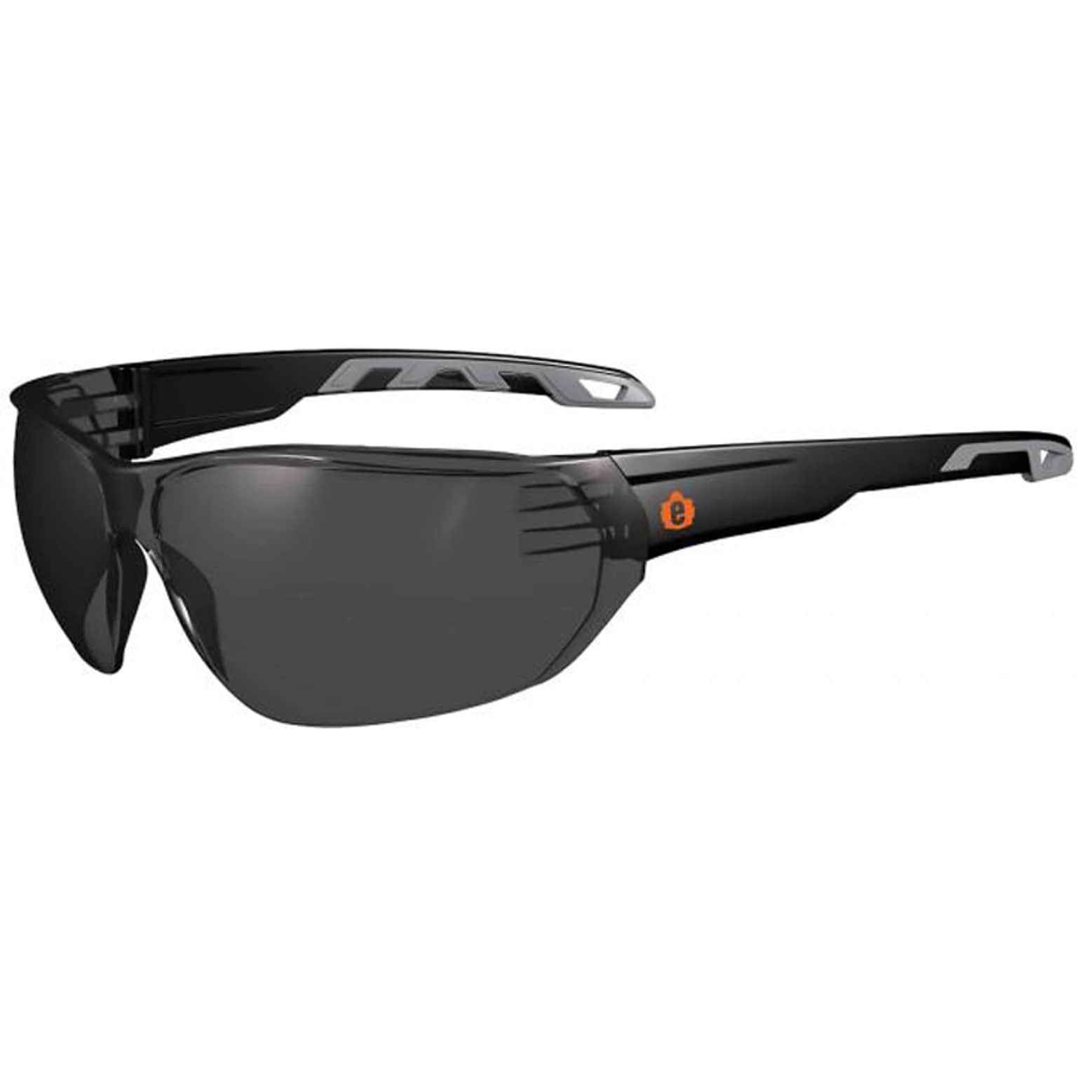 Ergodyne Skullerz VALI Safety Glasses, Frameless, Smoke Lens (59230)