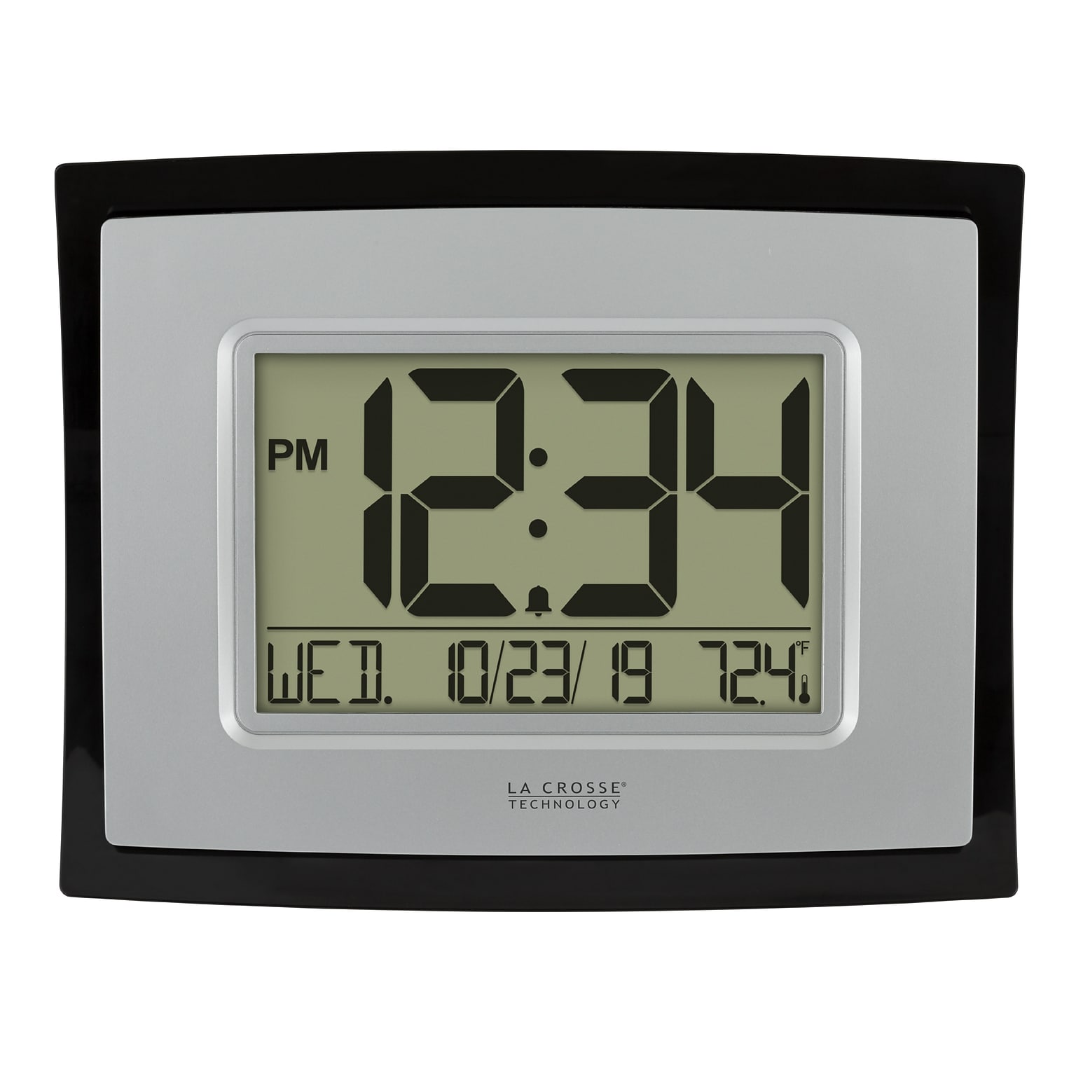 La Crosse Technology Wall/Table Clock, 6.85H x 8.66W x 0.95D (WT-8002U)