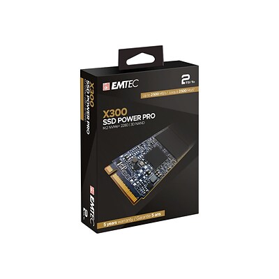 Emtec X300 Power Pro ECSSD2TX300 2TB PCI Express Internal Solid State Drive