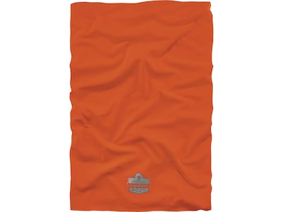 Ergodyne Chill-Its High Visibility Sweatband, Orange, One Size (42128)