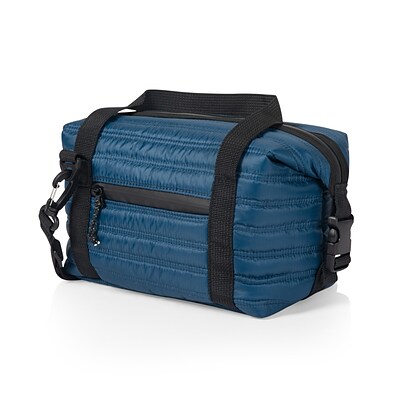 Oniva Midday Quilted Washable Insulated Lunch Bag, Navy Blue (513-01-138-000)