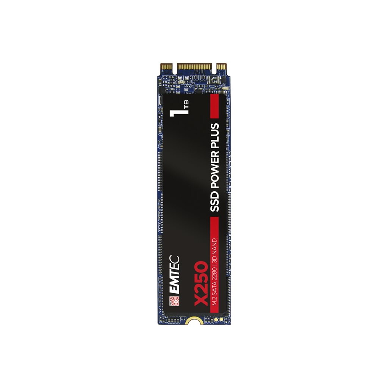 Emtec X250 Power Plus ECSSD1TX250 1TB M.2 SATA Internal Solid State Drive