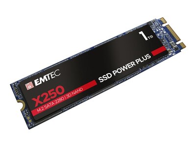 Emtec X250 Power Plus ECSSD1TX250 1TB M.2 SATA Internal Solid State Drive