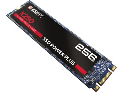 Emtec X250 Power Plus ECSSD256GX250 256GB M.2 SATA Internal Solid State Drive