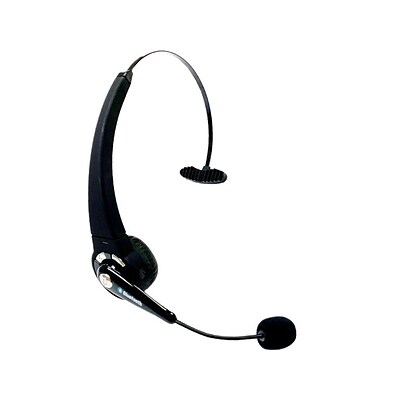 OTM Essentials Pro Wireless Mono Noise Canceling Headset, Over-the-Head, Black (OB-A6A)
