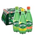 Perrier Carbonated Mineral Water, Assorted Flavors 16.9 oz., 24/Pack (12411241)
