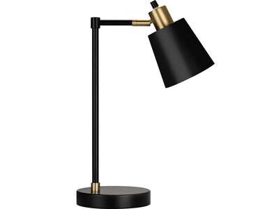 V-Light LED Desk Lamp, 19, Black/Gold, Matte (V20106TH)