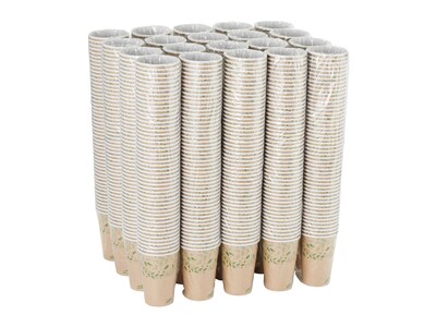 Dixie EcoSmart Fiber Hot/Cold Cups, 16 Oz., Kraft Paper, 1000/Carton (2346R)