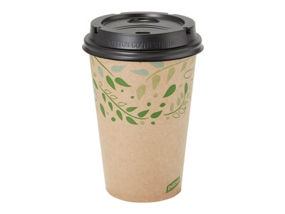 Economy 16 oz. Kraft Poly Paper Cold Cup - 50/Pack