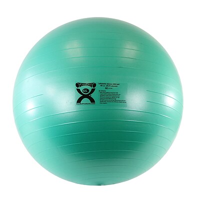 Cando Inflatable ABS™ Exercise Ball; 65cm - 26, Green (30-1853)
