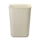 Rubbermaid® Fire-Resistant Polyester Wastebaskets, 10 Gallons, Beige (FG130600BEIG)