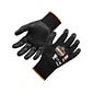 Ergodyne ProFlex 7001 Nitrile Coated Gloves, ANSI Level 3 Abrasion Resistance, Black, Large, 12 Pairs (17954)