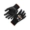 Ergodyne ProFlex 7001 Nitrile Coated Gloves, ANSI Level 3 Abrasion Resistance, Black, Large, 12 Pair