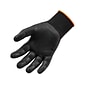 Ergodyne ProFlex 7001 Nitrile Coated Gloves, ANSI Level 3 Abrasion Resistance, Black, Large, 12 Pairs (17954)