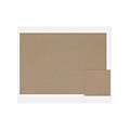 LUX A7 Flat Card (5 1/8 x 7) 500/Pack, Oak Woodgrain (4040-S01-500)