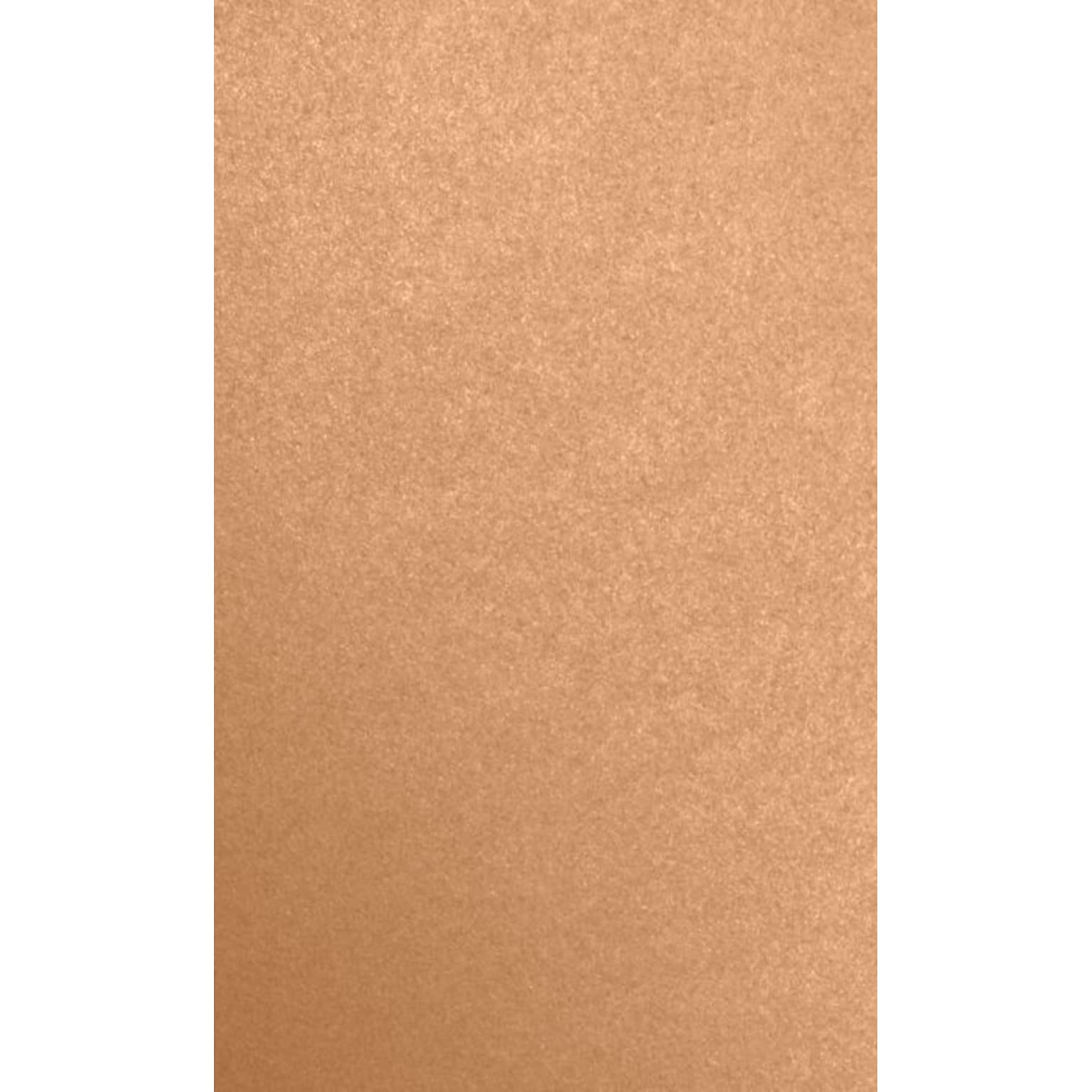 LUX 80 lb. Paper, 8.5 x 14, Copper Metallic, 50 Sheets/Pack (81214-P-M27-50)