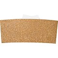 LUX 6 1/4 Belly Bands  50/Pack, Rose Gold Sparkle (614BB-MS03-50)