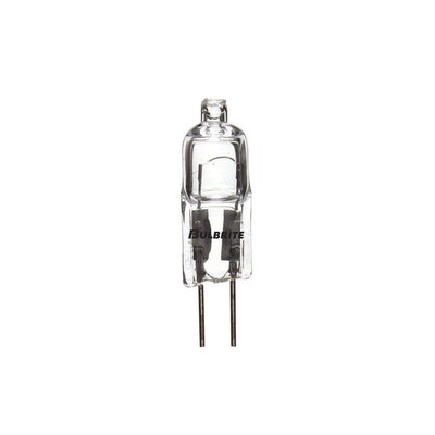 Bulbrite Halogen T3 5W Dimmable Clear 2900K Soft White Light Bulb, 10 Pack (650005)