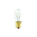 Bulbrite Incandescent (INC) T7 15W Dimmable Clear 2700K Warm White Light Bulb, 25 Pack (706111)