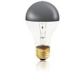 Bulbrite Incandescent (INC) A19 60W Dimmable Half Chrome 2700K Warm White Light Bulb, 8 Pack (712160