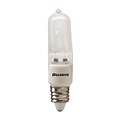 Bulbrite Halogen T4 75W Dimmable Frost 2900K Soft White Light Bulb, 5 Pack (610072)