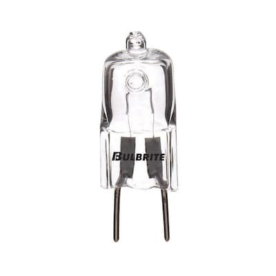 Bulbrite Halogen T4 35W Dimmable Clear 2900K Soft White Light Bulb, 5 Pack (655035)