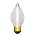 Bulbrite Incandescent (INC) C15 25W Dimmable Spunlite Light Bulb, 10 Pack (431025)