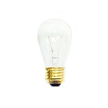 Bulbrite Incandescent (INC) S14 11W Dimmable Clear 2700K Warm White Light Bulb, 25 Pack (701111)