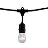 Bulbrite Dimmable String Light Kit in Black with 15 Sockets, 1 Pack - S14 11W Bulbs Included  (81000