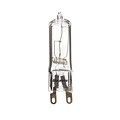Bulbrite Halogen T4 25W Dimmable Clear 2900K Soft White Light Bulb, 5 Pack (654025)