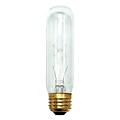 Bulbrite Incandescent (INC) T10 25W Dimmable Clear 2700K Warm White Light Bulb, 25/Pack (704125)