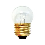 Bulbrite Incandescent (INC) S11 7.5W Dimmable Clear 2700K Warm White Light Bulb, 25 Pack (702107)