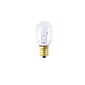 Bulbrite Incandescent (INC) T7 15W Dimmable Clear 2700K Warm White Light Bulb, 25 Pack (706115)