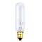 Bulbrite 15 Watt Dimmable Clear T6 Incandescent Light Bulbs with Candelabra (E12) Base, 2700K Warm W
