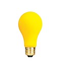 Bulbrite Incandescent (INC) A19 100W Dimmable Yellow Bug Light Bulb, 12 Pack (103100)