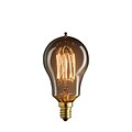 Bulbrite Incandescent (INC) A15 25W Dimmable Nostalgic 2200K Antique Amber Light Bulb, 4 Pack (132515)