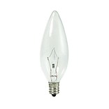 Bulbrite Krypton B10 60W Dimmable Clear 2700K Warm White Light Bulb, 20 Pack (460060)