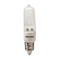 Bulbrite 100 Watt 120V Dimmable Frost T4 Halogen Mini Light Bulbs, 2900K Soft White Light, 5/Pack (860801)