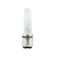 Bulbrite Krypton/Xenon (KX) T3 60W Dimmable Frost 2700K WArm White Light Bulb, 2 Pack (473261)