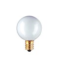 Bulbrite Incandescent (INC) G16.5 40W Dimmable 2700K Warm White Light Bulb, 40 Pack (391040)