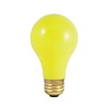 Bulbrite Incandescent (INC) A19 25W Dimmable Party Bulb Ceramic Yellow Light Bulb, 18 Pack (106825)