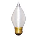 Bulbrite Incandescent (INC) C15 60W Dimmable Spunlite Satin Light Bulb, 10 Pack (431060)