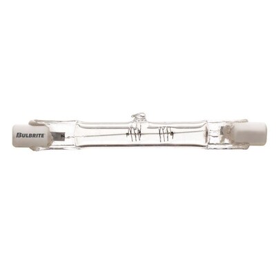 Bulbrite 150 Watt 120V Dimmable Clear T3 Halogen Mini Light Bulbs, 2900K Soft White Light, 10/Pack (860775)