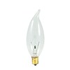 Bulbrite 25 Watt Dimmable Clear CA10 Incandescent Light Bulbs, 2700K Warm White Light, 50/Pack (8611