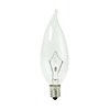 Bulbrite Krypton CA10 60W Dimmable Clear 2700K Warm White Light Bulb, 20 Pack (460360)